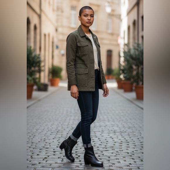 Frye Shoes - Black Leather Ankle Boots- Ladies Frye Ankle Leather Boots